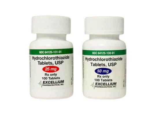 Hydrochloorthiazide 25/50 mg